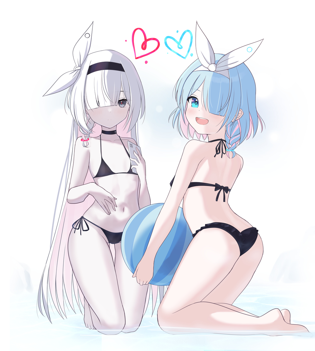 This is a pixiv picture whose title is ぷらあろ.