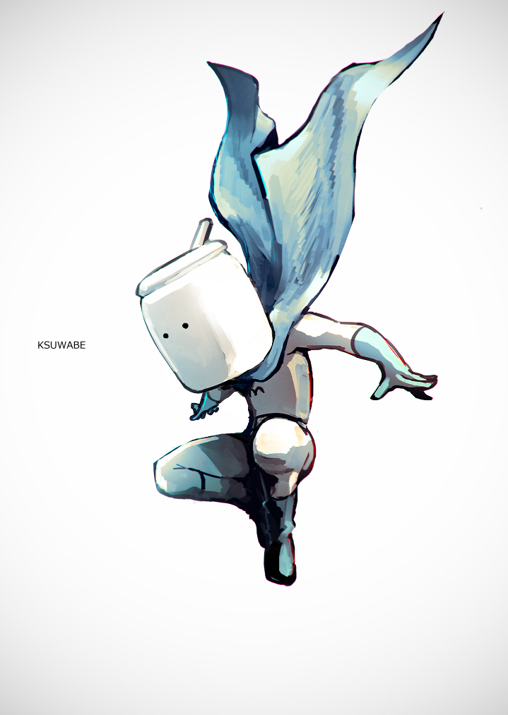 This is a pixiv picture whose title is むちゃうマン.