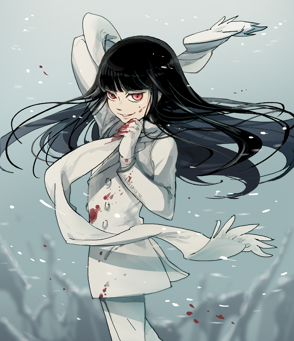 This is a pixiv picture whose title is 冬の王.