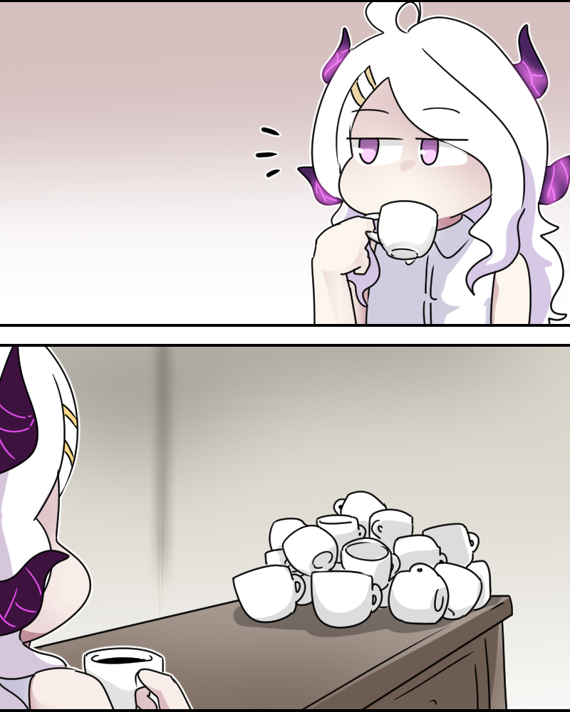 This is a pixiv picture whose title is 커피 Coffee.