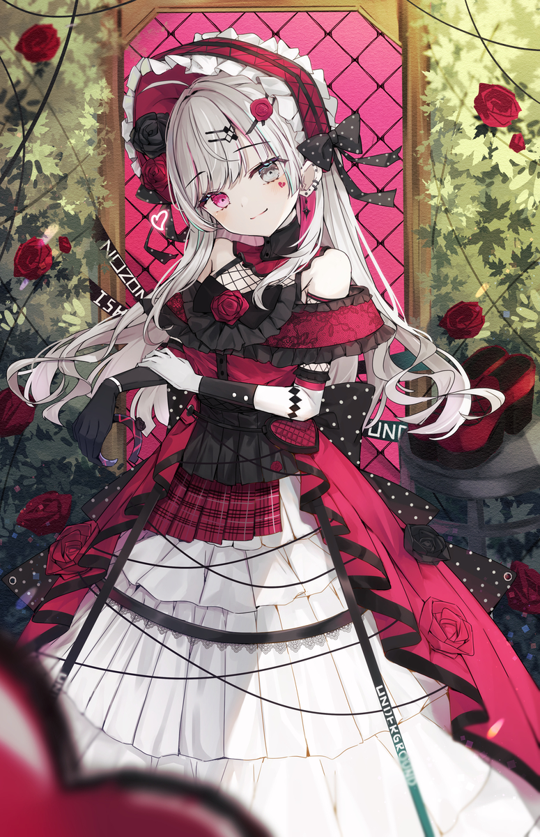 This is a pixiv picture whose title is ロリータ風石神.