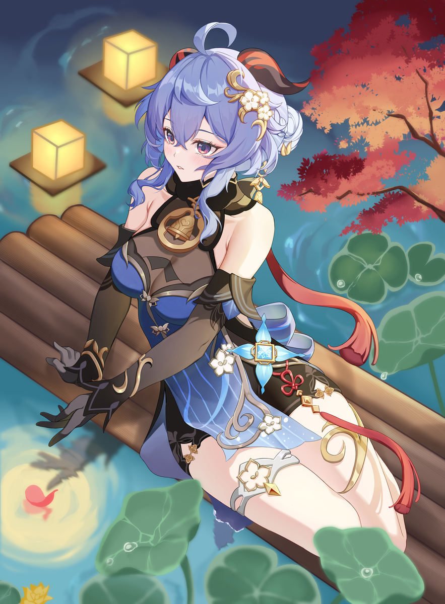 This is a pixiv picture whose title is 海灯节快乐！.