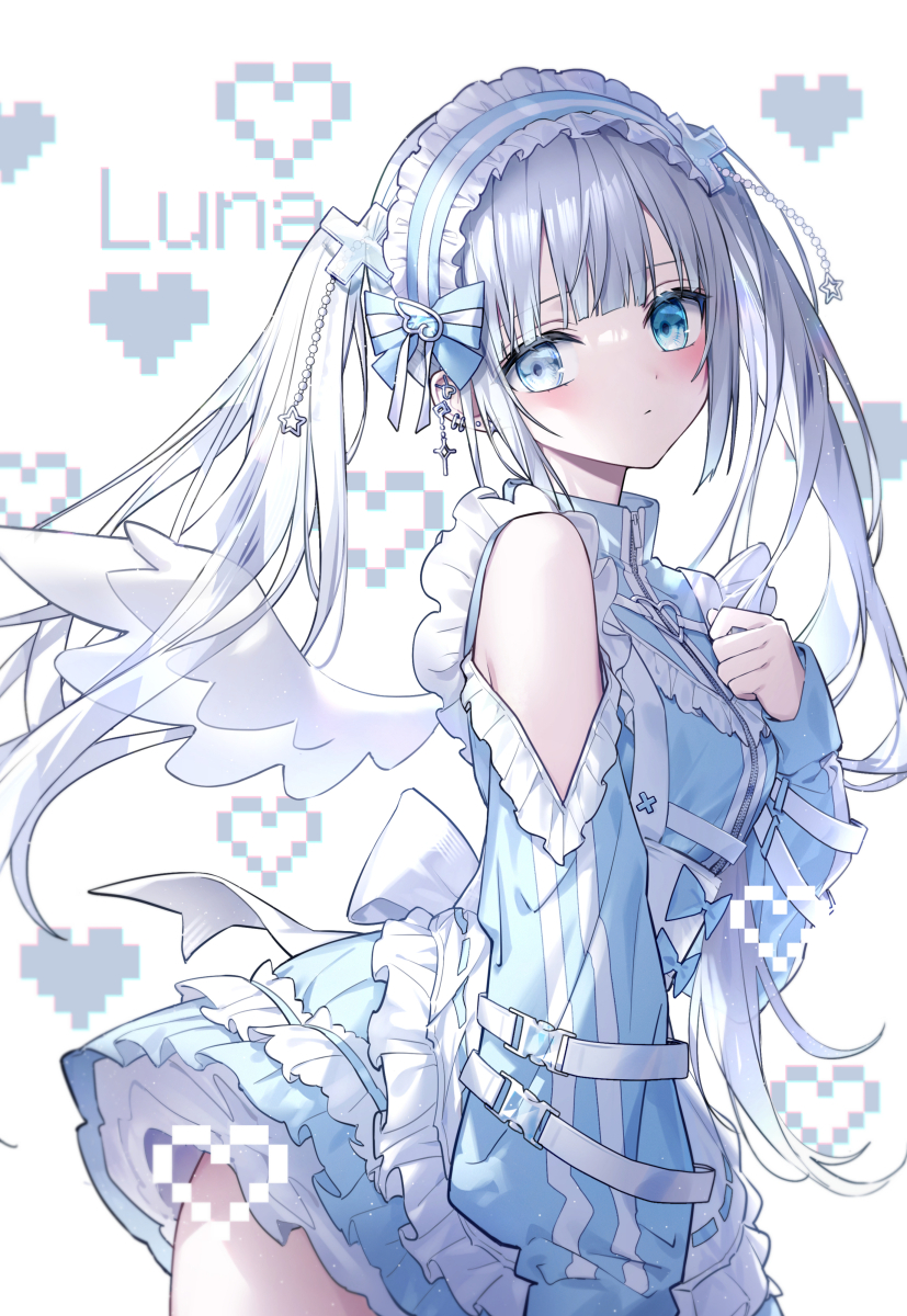 This is a pixiv picture whose title is 天使Luna.