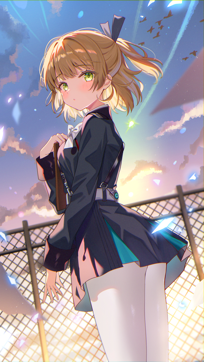 This is a pixiv picture whose title is 七海.