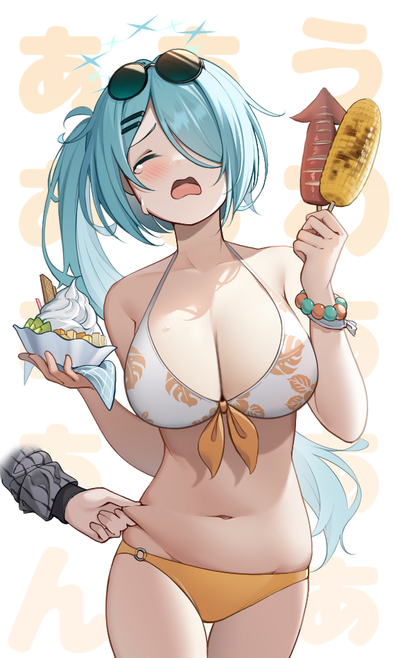 This is a pixiv picture whose title is 水着ヒヨリ.