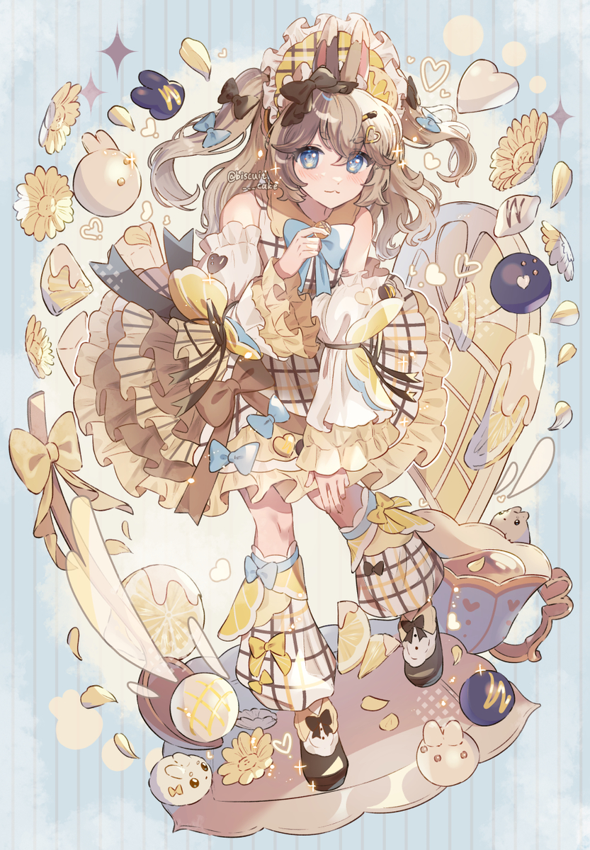 This is a pixiv picture whose title is 🍋×🍫.