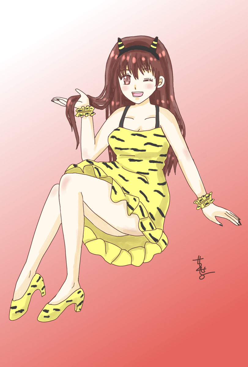 This is a pixiv picture whose title is 👹鬼は外～福は内～👹.
