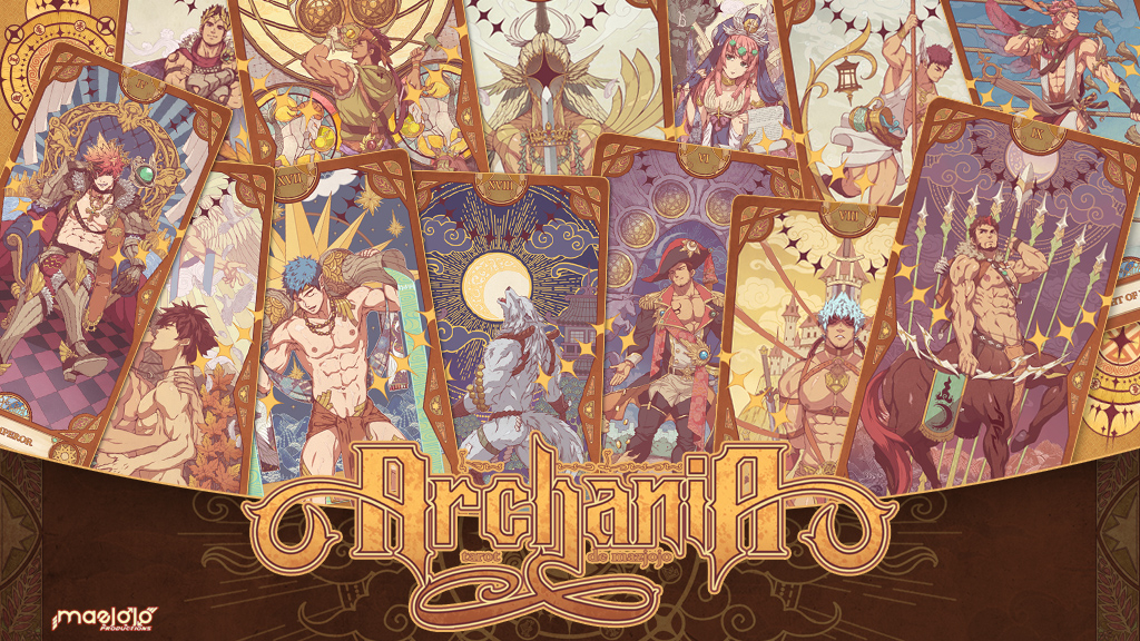 This is a pixiv picture whose title is ARCHANIA TAROT.
