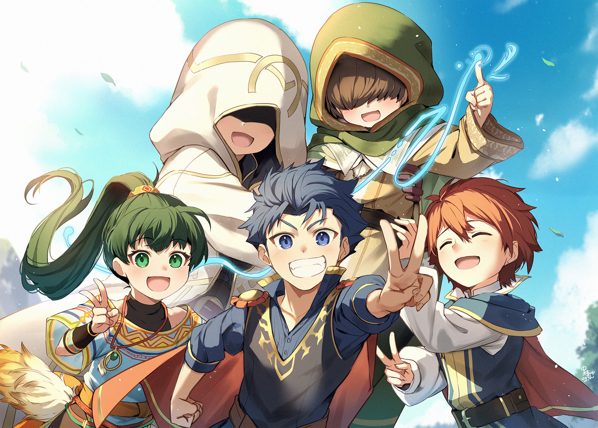 This is a pixiv picture whose title is 記念日写真.