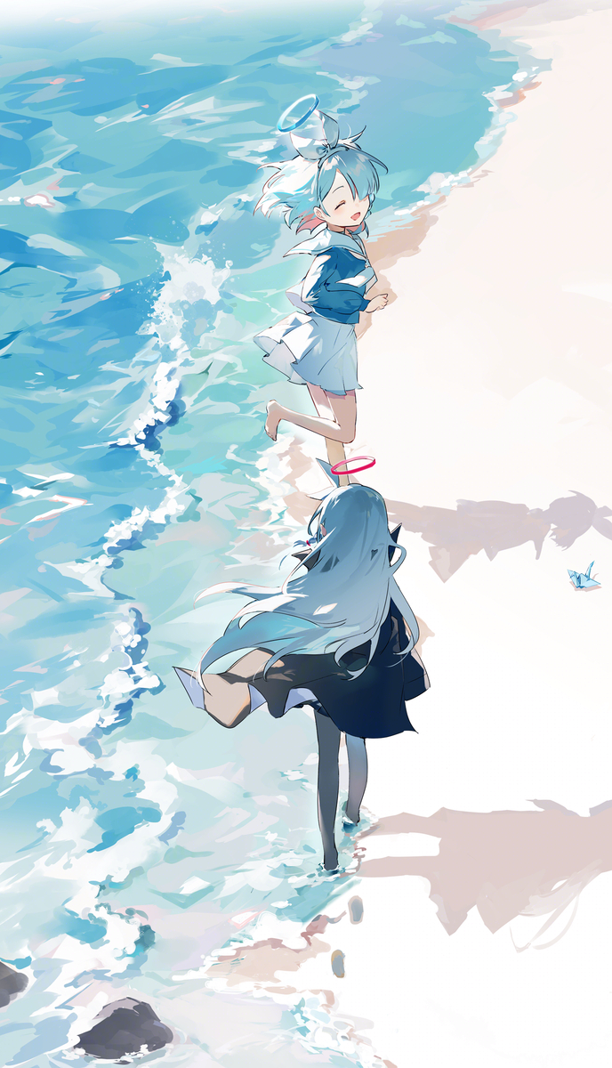 This is a pixiv picture whose title is Aoharu.