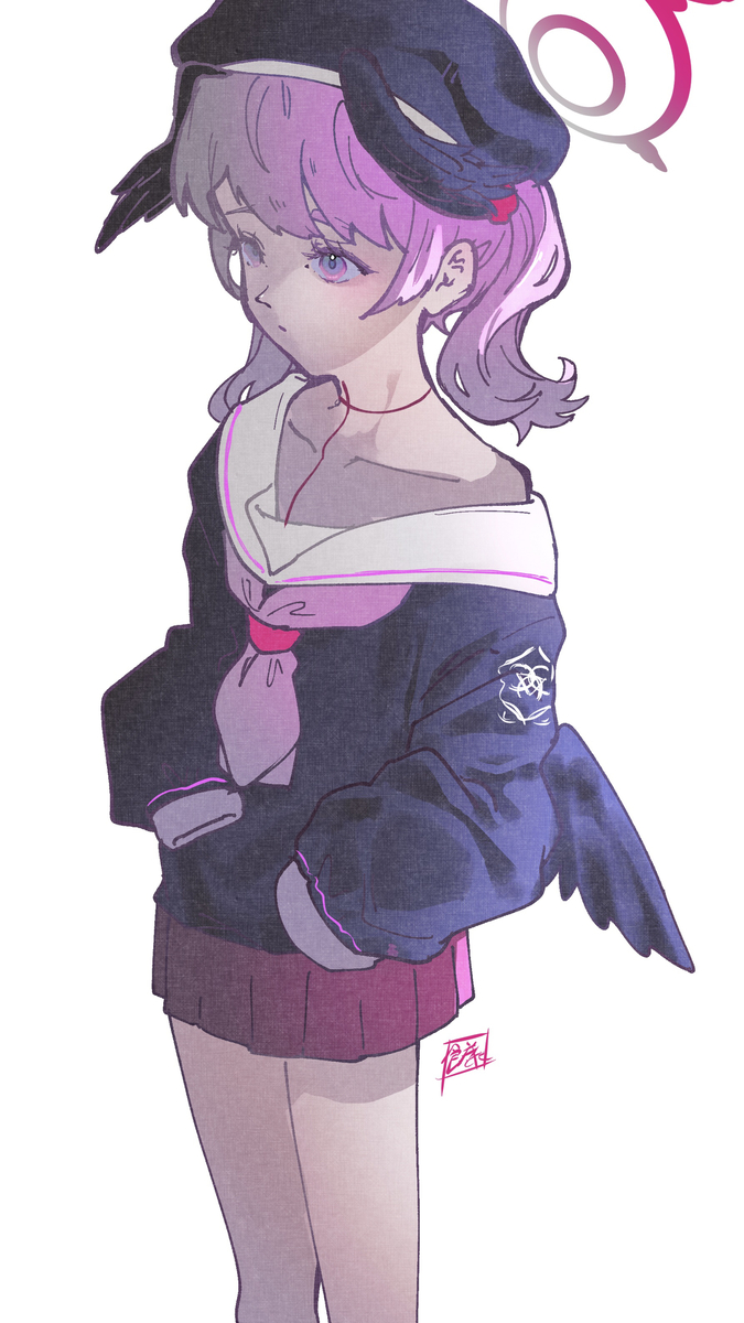 This is a pixiv picture whose title is コハル.