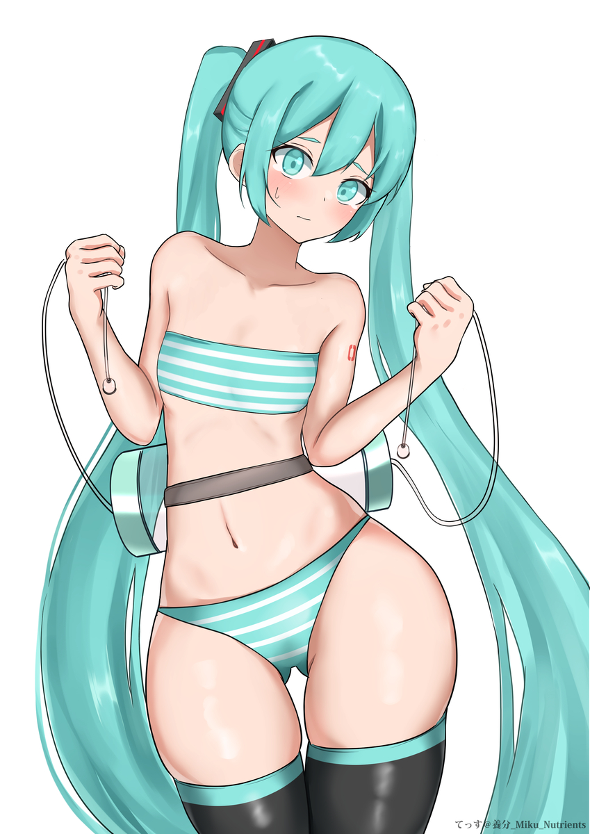 This is a pixiv picture whose title is 初音ミク.