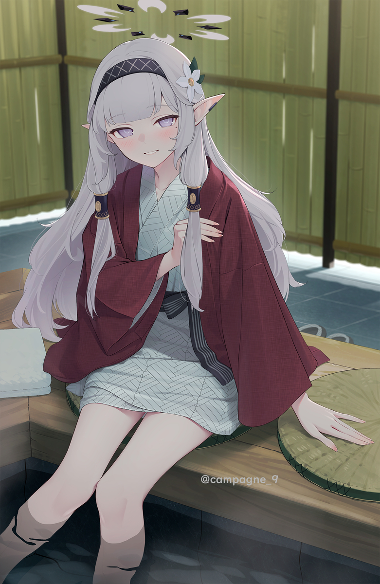 This is a pixiv picture whose title is 明星ヒマリ.