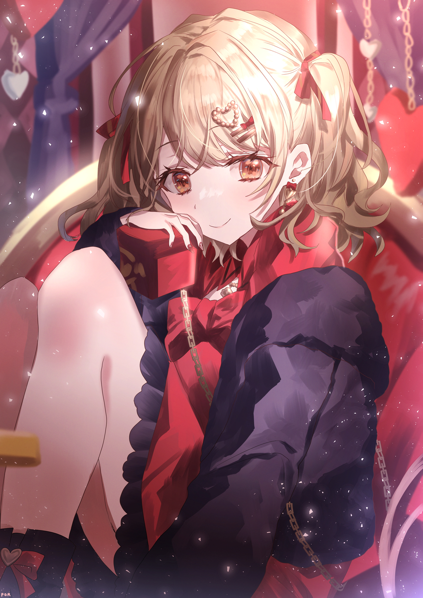 This is a pixiv picture whose title is 💝.