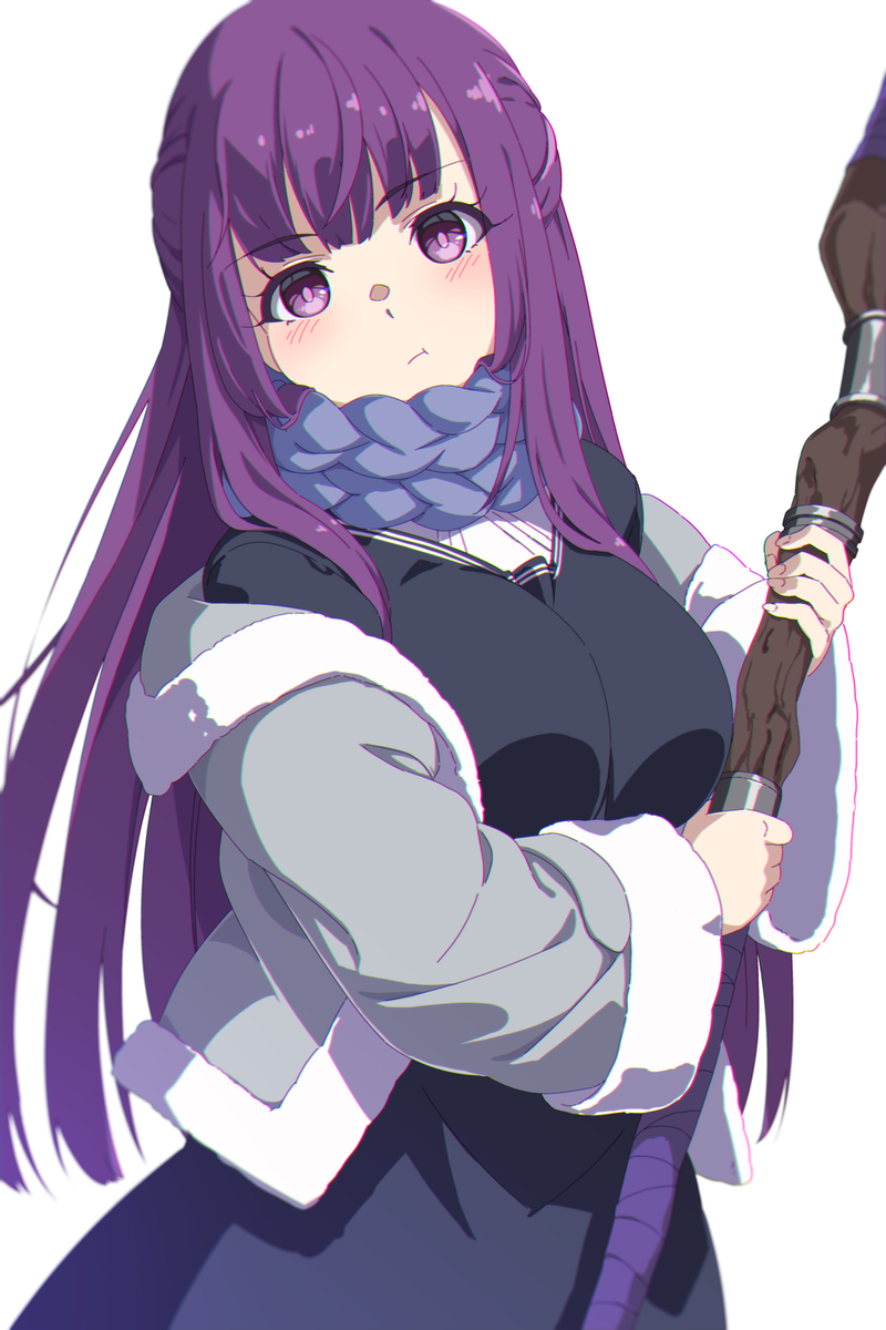This is a pixiv picture whose title is 葬送のフリーレン フェルン.