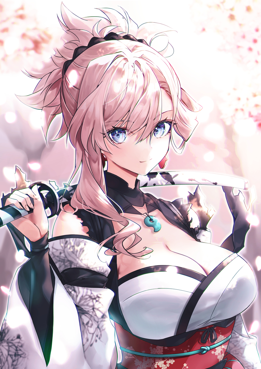 This is a pixiv picture whose title is サムレム武蔵ちゃん.