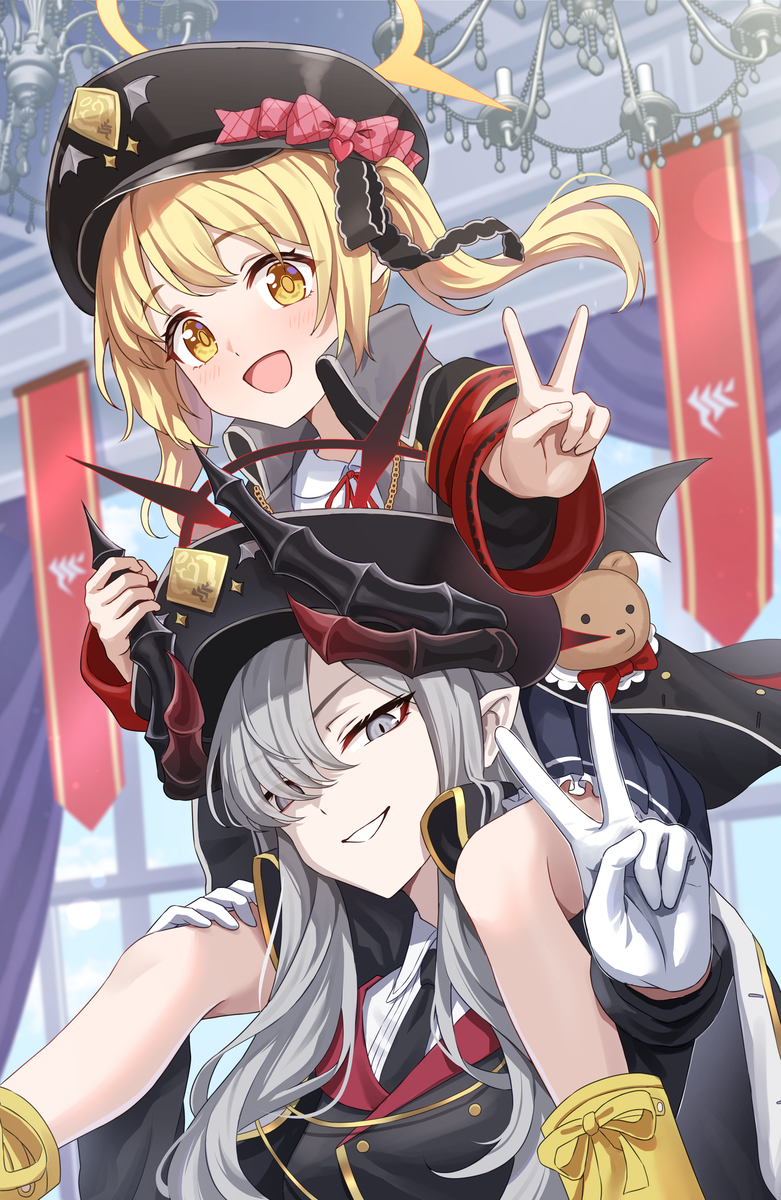 This is a pixiv picture whose title is イブキとマコト.