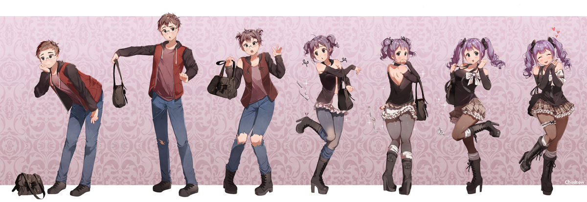 This is a pixiv picture whose title is Commission: Accessorize!.