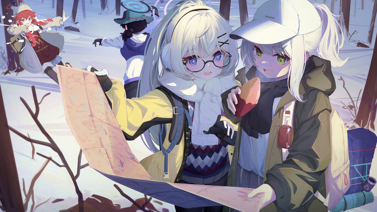 This is a pixiv picture whose title is ヴェリタス⛄︎「キャンプ」.