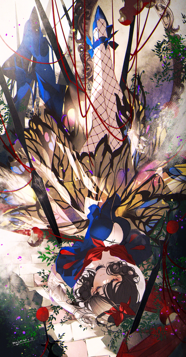 This is a pixiv picture whose title is Snow White.