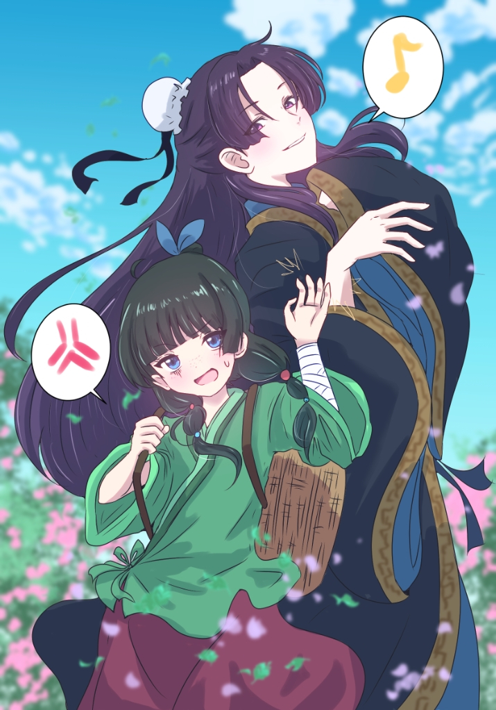 This is a pixiv picture whose title is 花になって.