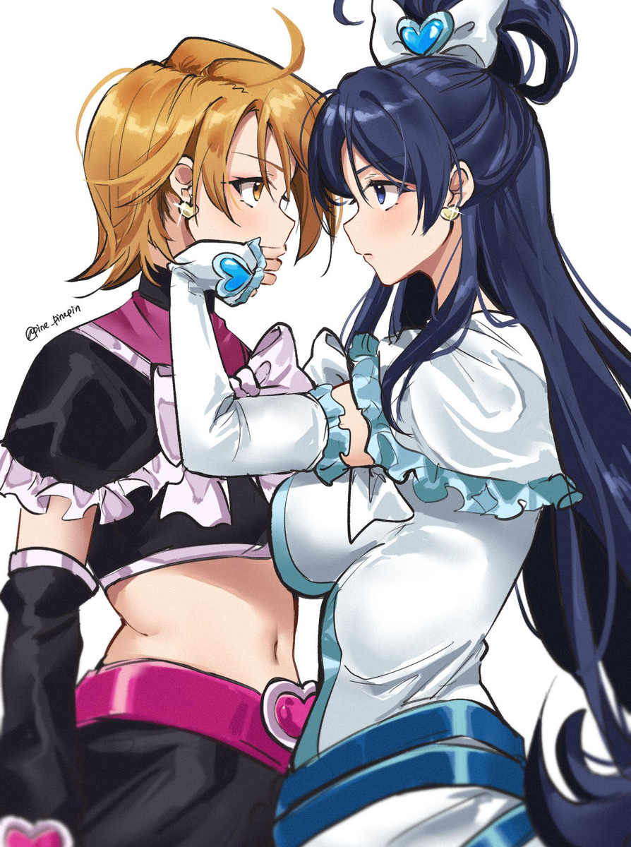 This is a pixiv picture whose title is PreCure.