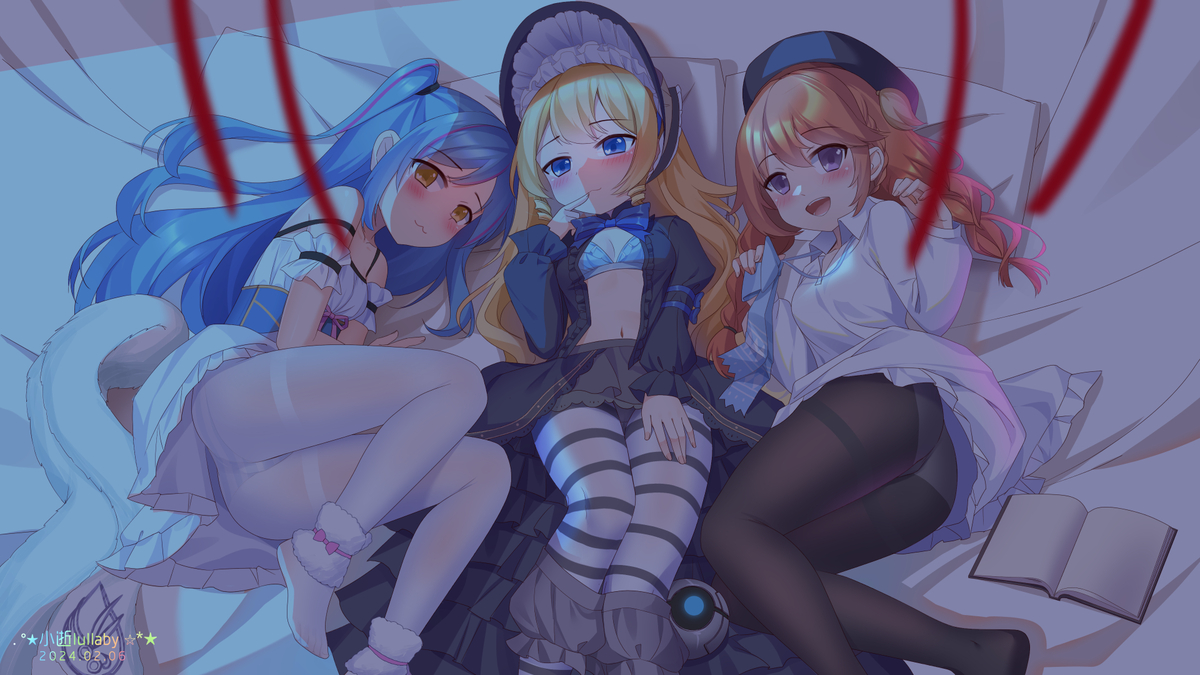 This is a pixiv picture whose title is 【私人约稿】辛西娅 薇儿 尤尼.