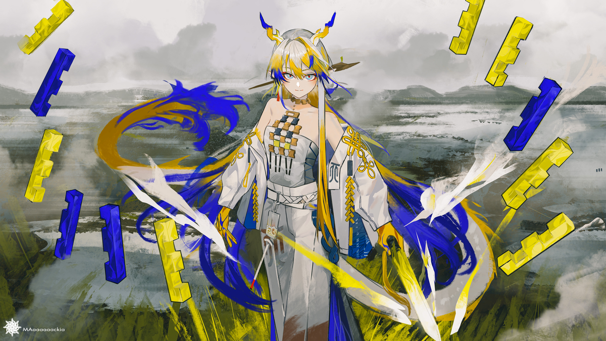 This is a pixiv picture whose title is 今日份黍.