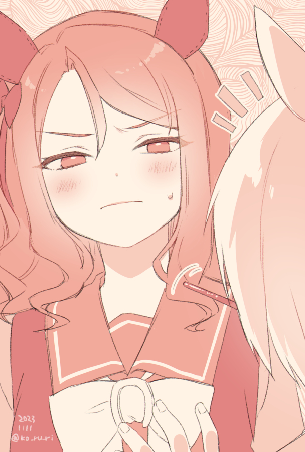 This is a pixiv picture whose title is 事故チュー上等.