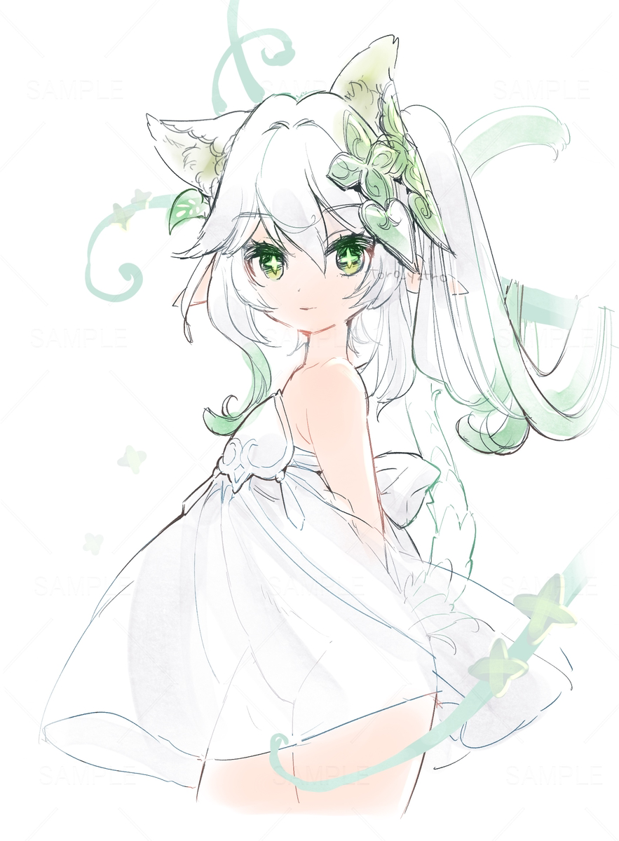 This is a pixiv picture whose title is ねこナヒ.