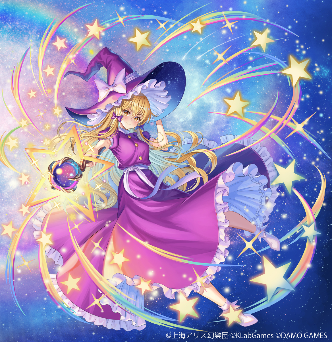 This is a pixiv picture whose title is 東方アルカディアレコード「霧雨魔理沙」.