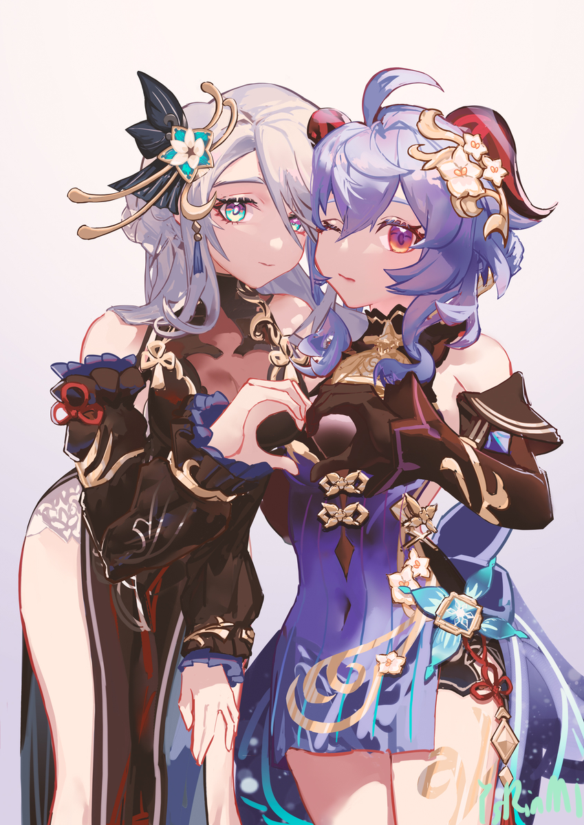 This is a pixiv picture whose title is 申雨.