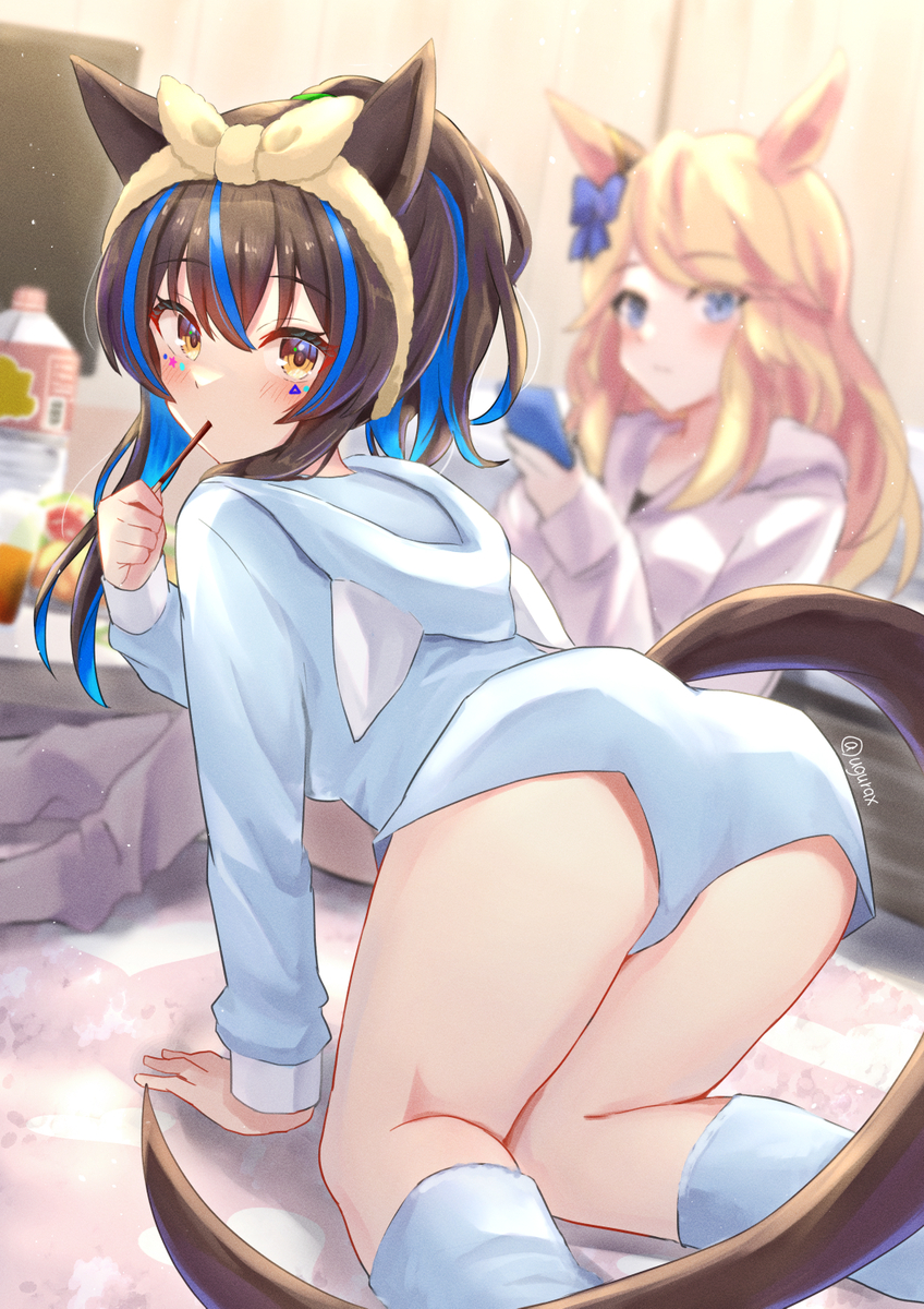 This is a pixiv picture whose title is パジャマ・パーティ.