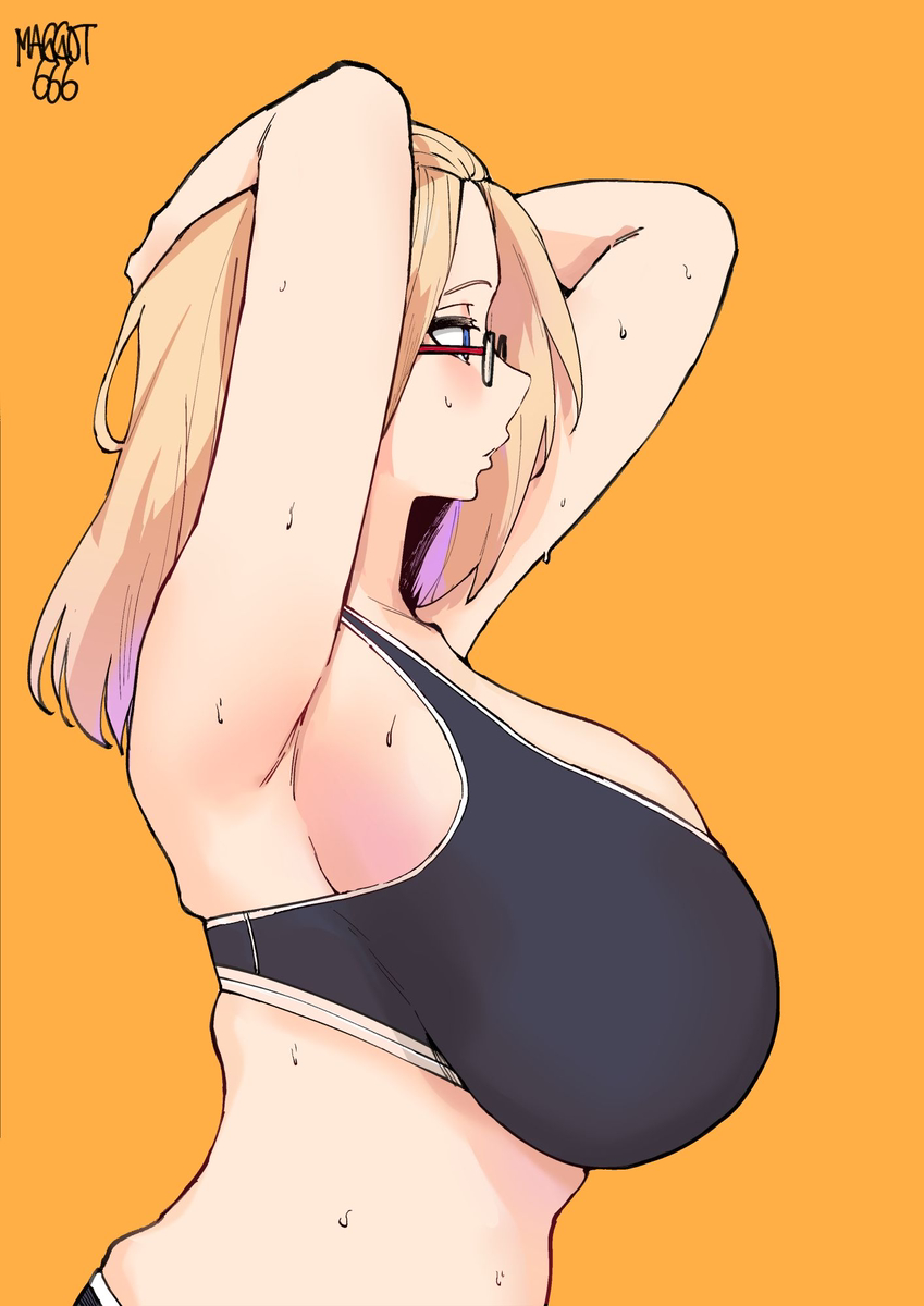 This is a pixiv picture whose title is Huge Inne's Tiddies.