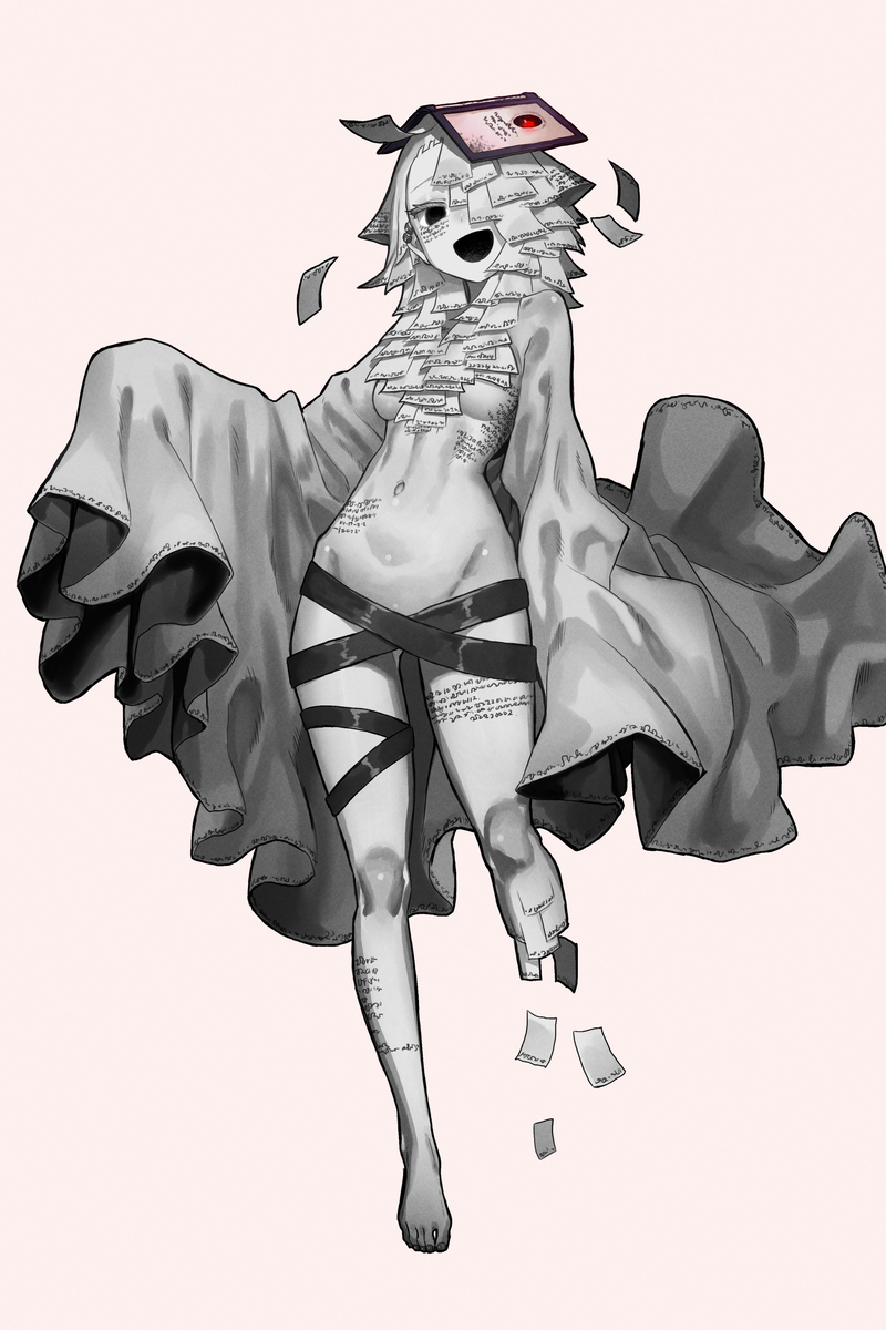 This is a pixiv picture whose title is ブックちゃん.