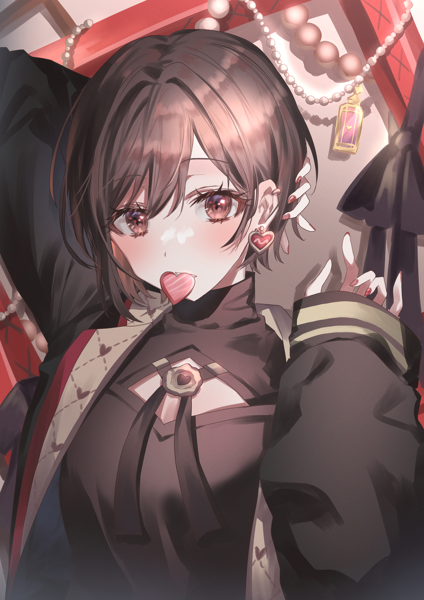 This is a pixiv picture whose title is 💝.