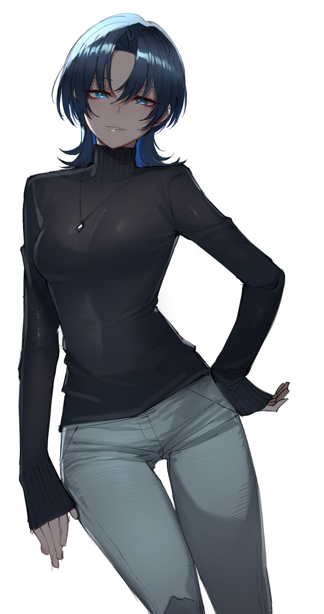 This is a pixiv picture whose title is 火威青.