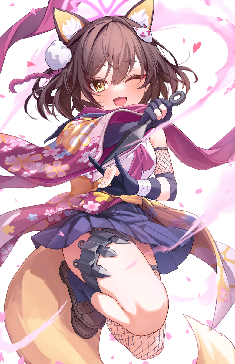 This is a pixiv picture whose title is nin nin.