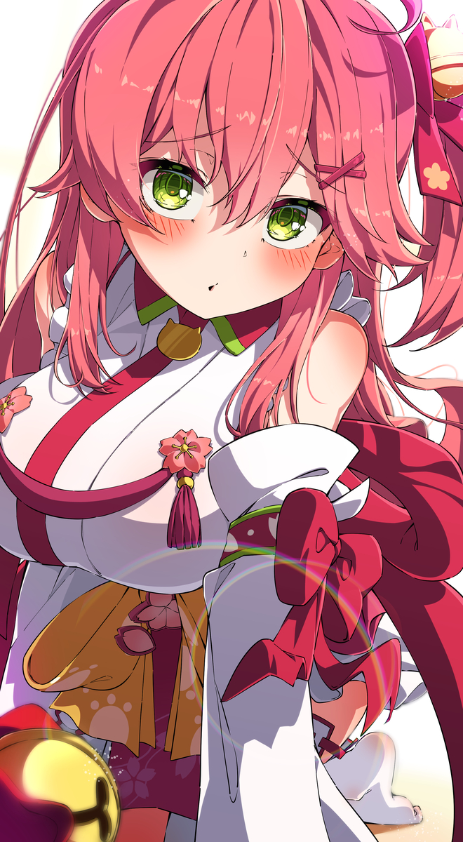 This is a pixiv picture whose title is みこち.