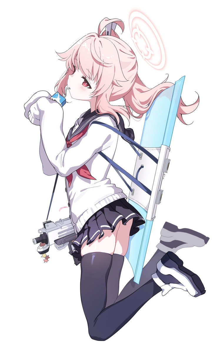 This is a pixiv picture whose title is 🥛.