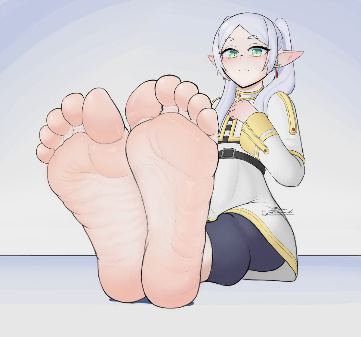 This is a pixiv picture whose title is Frieren !.