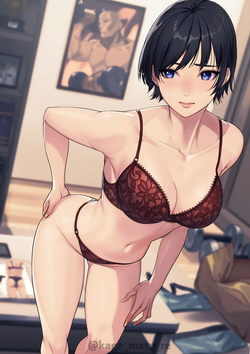 This is a pixiv picture whose title is 普段はボクサーパンツ.