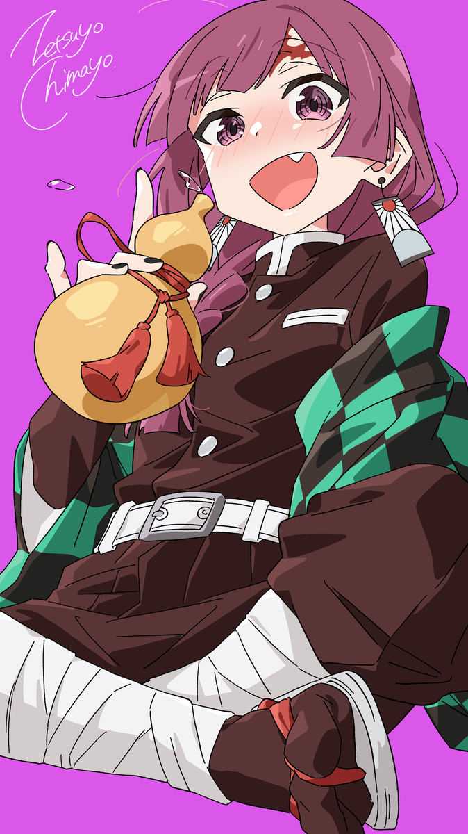 This is a pixiv picture whose title is きくり姐さん.