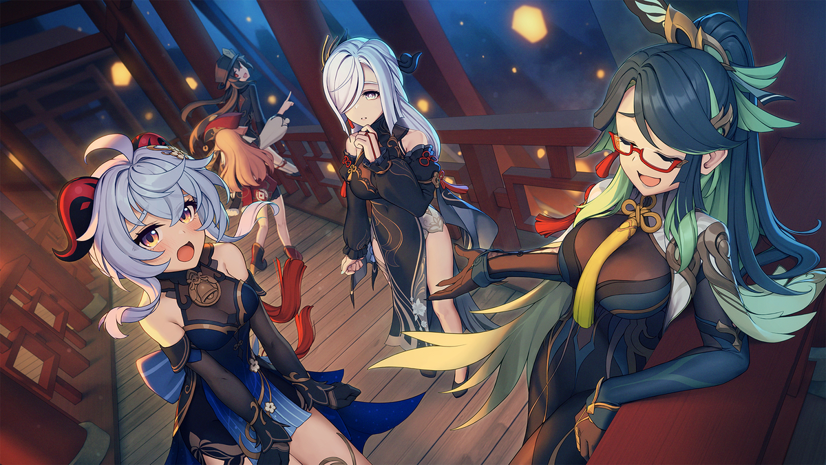 This is a pixiv picture whose title is 海灯祭.