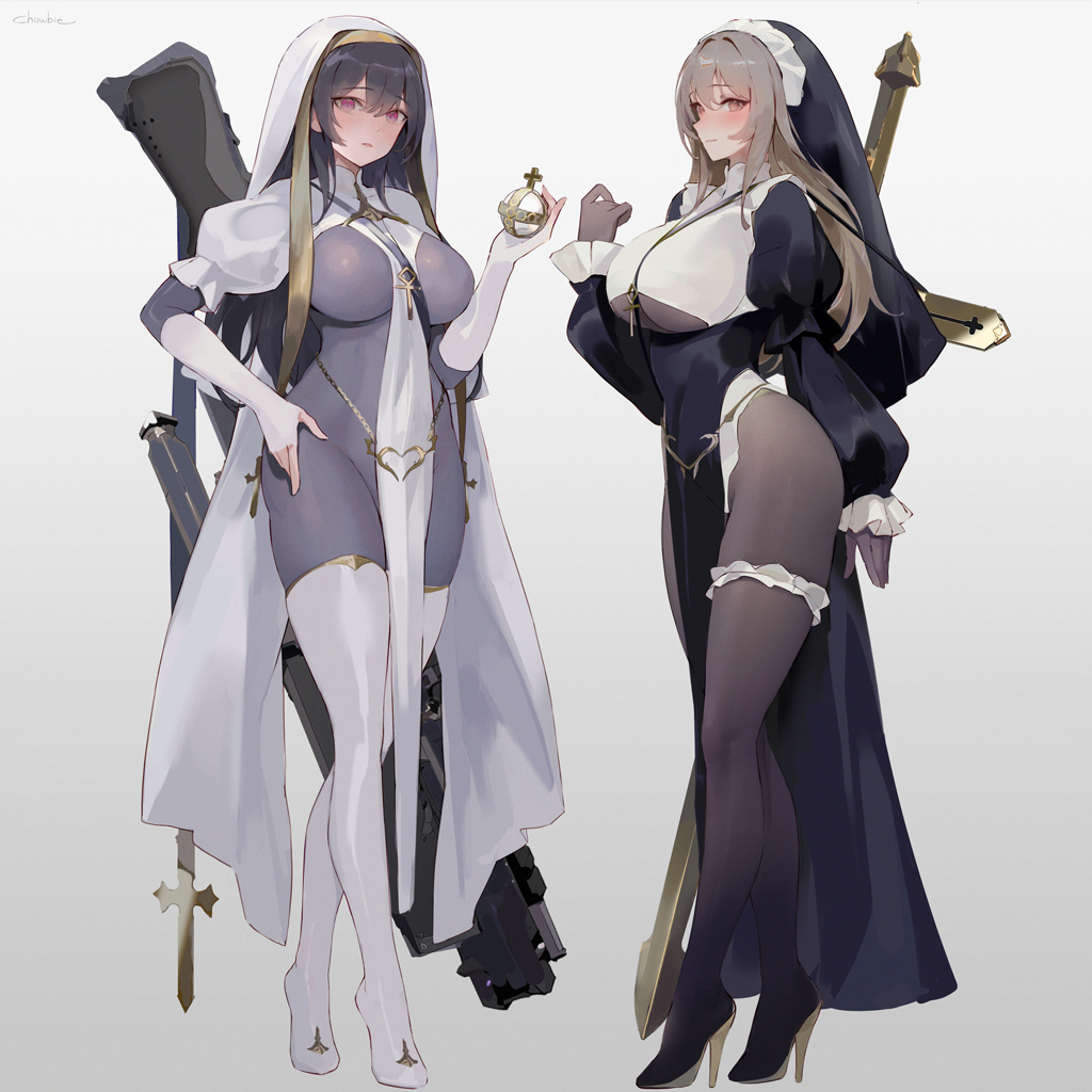 This is a pixiv picture whose title is Sisters.