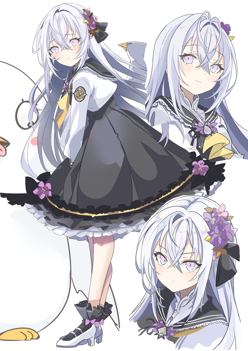This is a pixiv picture whose title is 白洲アズサ.