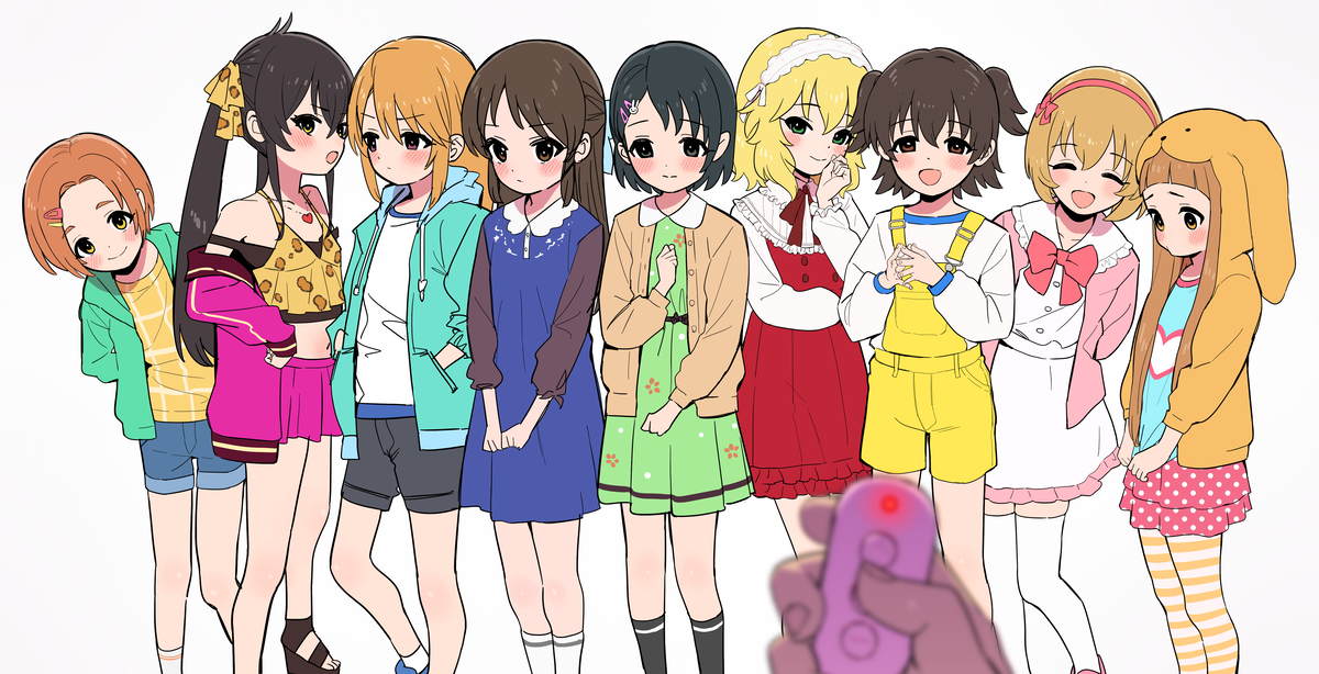 This is a pixiv picture whose title is 誰にローター入れてるかクイズ.