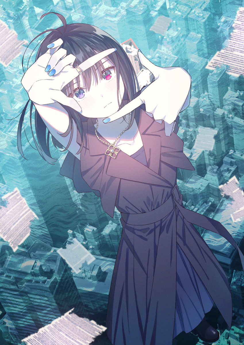 This is a pixiv picture whose title is 私の居場所.