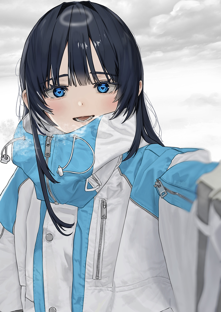 This is a pixiv picture whose title is 青藍が来たから大丈夫だよ.