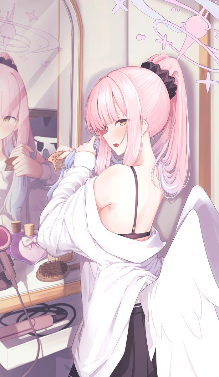 This is a pixiv picture whose title is ミカ💕💕💕😳.